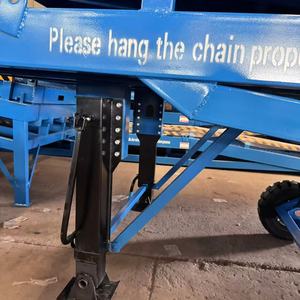 Container tải và dỡ nền tảng di động thủy lực Dock leveler 6 tấn 8 tấn 10 tấn xe nâng cầu - Product Image 6