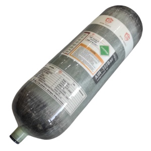 Tanque de Aire Comprimido de Material Compuesto PCP de Alta Presión de 6.8L y 30MPa con Certificación CE Ayon, Cilindro de Aire Comprimido de Fibra de Carbono para <span class=keywords><strong>Buceo</strong></span> - Product Image 2