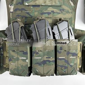 Gilet tactique léger personnalisé avec fermeture éclair, imperméable, en maille, camouflage laser d'été, sac portable d'extérieur - Product Image 5