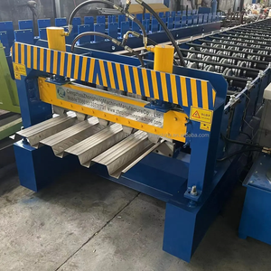 Automatische Hochgeschwindigkeits-Metall bodendeck walzen form maschine/Stahl bodenfliesen herstellungs maschine - Product Image 3