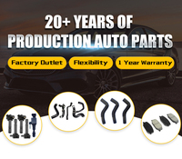 Tuyau de refroidissement supérieur en caoutchouc EPDM durable de remplacement Auto 55056772AB pour radiateur moteur Dodge Ram 1500 5.7