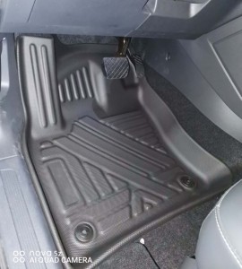 Alfombrillas de TPE 3D impermeables antideslizantes de ajuste personalizado para bandeja de <span class=keywords><strong>maletero</strong></span> para VW Taos Tharu 2019-2022 - Product Image 2