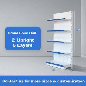 Dày lên siêu thị/railstore Kệ chuyên nghiệp bán lẻ Rack hiển thị cao cấp thép cán nguội kệ để sử dụng lâu dài - Product Image 4