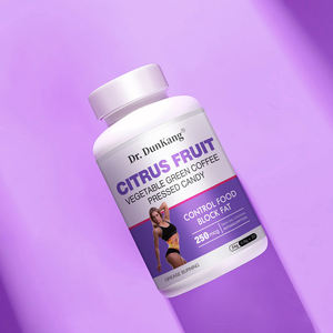 Citrus Fruit Vegetable Green Coffee Pressed Candy Own Brand Herbal Slimming Coffee - Product Image 3