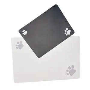 Keep Your Floors Clean Pet Feeding Mat Solution Quick Dry Absorbent Dog Mat for Messy Drinkers