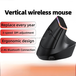 <span class=keywords><strong>Ratón</strong></span> vertical <span class=keywords><strong>Bluetooth</strong></span> de 3 velocidades DPI, ergonómico, 2,4G, <span class=keywords><strong>USB</strong></span>, para ordenador portátil - Product Image 2