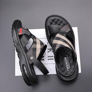 Sandalias de Verano para Hombre 2026, Nuevo Estilo, Chanclas, Calzado Deportivo Informal con Suela Suave y Amortiguación de Aire para Playa, Pantuflas de Moda para Hombre - Product Image 4