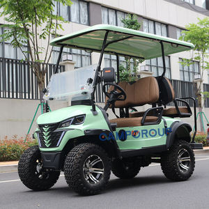 Voiturette <span class=keywords><strong>de</strong></span> golf électrique tout-terrain 4x4 surélevée avec sièges personnalisés pour les communautés <span class=keywords><strong>de</strong></span> parcs <span class=keywords><strong>de</strong></span> golf et usage personnel - Product Image 3