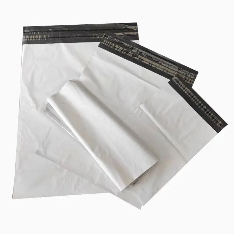 Compostable Shipping Bags Print Ecommerce Goods Plastic Mailer Transparent BB Copper Plate Printing Express Packaging Blister