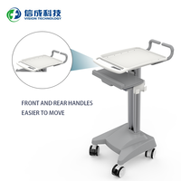 Chariot médical mobile en aluminium de style industriel ZZ-1 de Customized Vision Technology, chariot de mobilier hospitalier