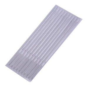 Agujas de acupuntura estériles Huanqiu, 100 unidades, de acero inoxidable para un solo uso, para la medicina tradicional china. - Product Image 3