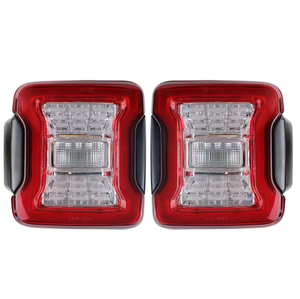 Conjunto de Luces Traseras LED con Lente Transparente para Jeep Wrangler JL 2018-2024, Instalación Plug and Play - Product Image 3