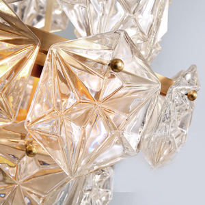 Offre spéciale <span class=keywords><strong>Abat</strong></span>-<span class=keywords><strong>jour</strong></span> Art Déco en verre et cristal Style Design Salon <span class=keywords><strong>Lampadaire</strong></span> d'intérieur - Product Image 6