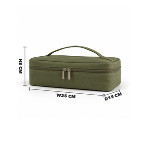Bolsa de Aseo de Nailon Premium, Personalización ODM OEM, BSCI, Bolsa de Maquillaje de Viaje, Bolsa Diaria de Tamaño Personalizado - Product Image 1