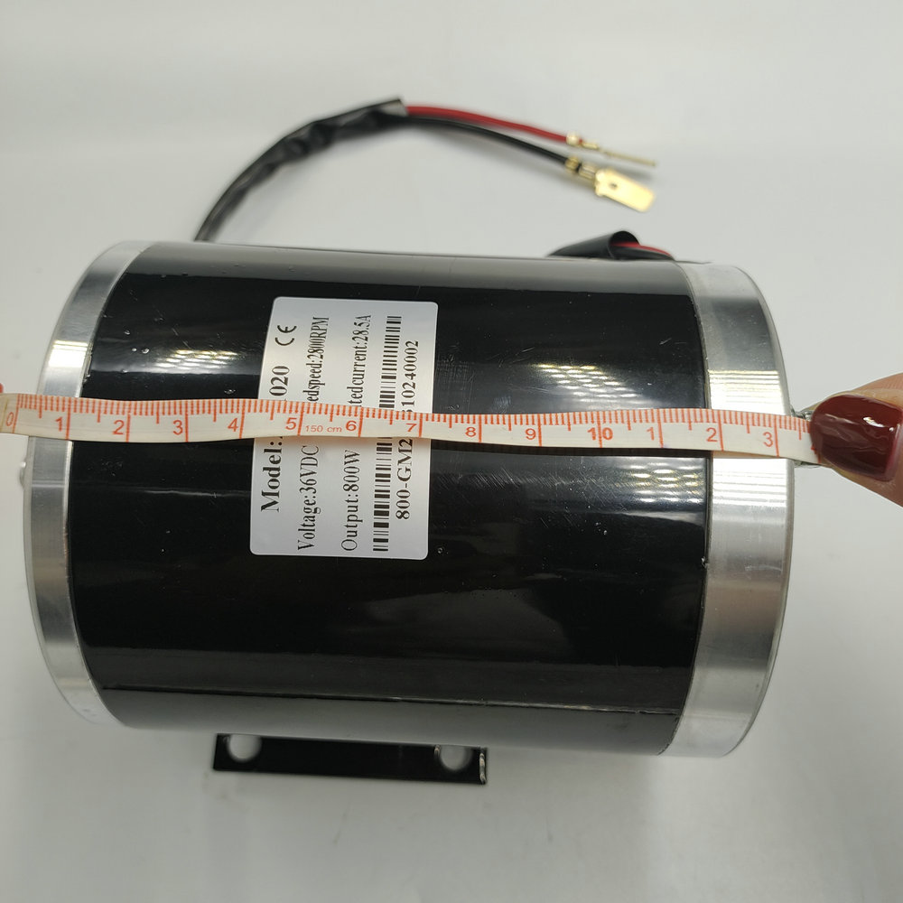 Large Power Gear Motor 36V/48V, 500W-800W DC Brush Permanent