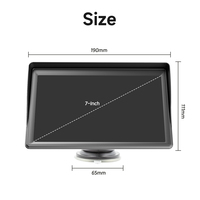 7 inç TNScreen Araba Mp5 Radyo Araba DVD Oynatıcı Araba DVD Radyo Navigasyon Ekranı Evrensel Oto Telefon Kablosuz Bağlantı için Carplay