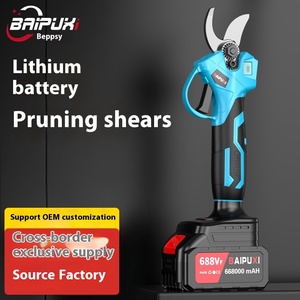 Ciseaux d'élagage électriques au Lithium rechargeables personnalisables sécateur de jardin spécial branche grossière pour arbres fruitiers en plastique pour le bricolage - Product Image 2