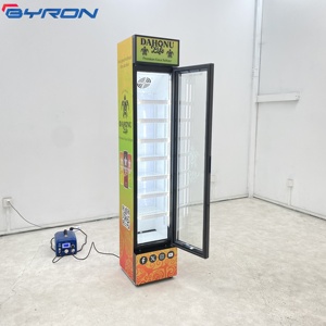Commercial <strong>Fridge</strong> Single Door Display Cooler <strong>Fridge</strong> <strong>Redbull</strong> Mini Buzdolabi Slim Beverage Cooler Upright <strong>Fridge</strong> - Product Image 2