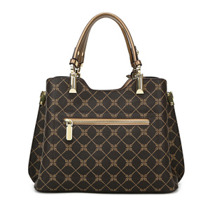 Bolso Tote de Gran Capacidad para Mujer, Elegante, Versátil, con Estampado, Cierre de Cremallera, Nuevo Modelo - Product Image 2