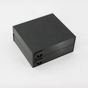Boîtier d'amplificateur de <span class=keywords><strong>casque</strong></span> de bureau en aluminium <span class=keywords><strong>DIY</strong></span> série BRZHIFI BZ2204, châssis d'alimentation très vendu, amplificateur de réception d'usine - Product Image 2
