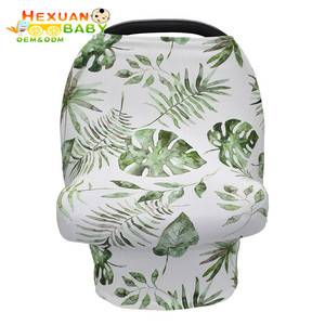 A rayas multicolor de lactancia materna enfermería bufanda bebé abrigo del portador de bebé cubierta de asiento - Product Image 3