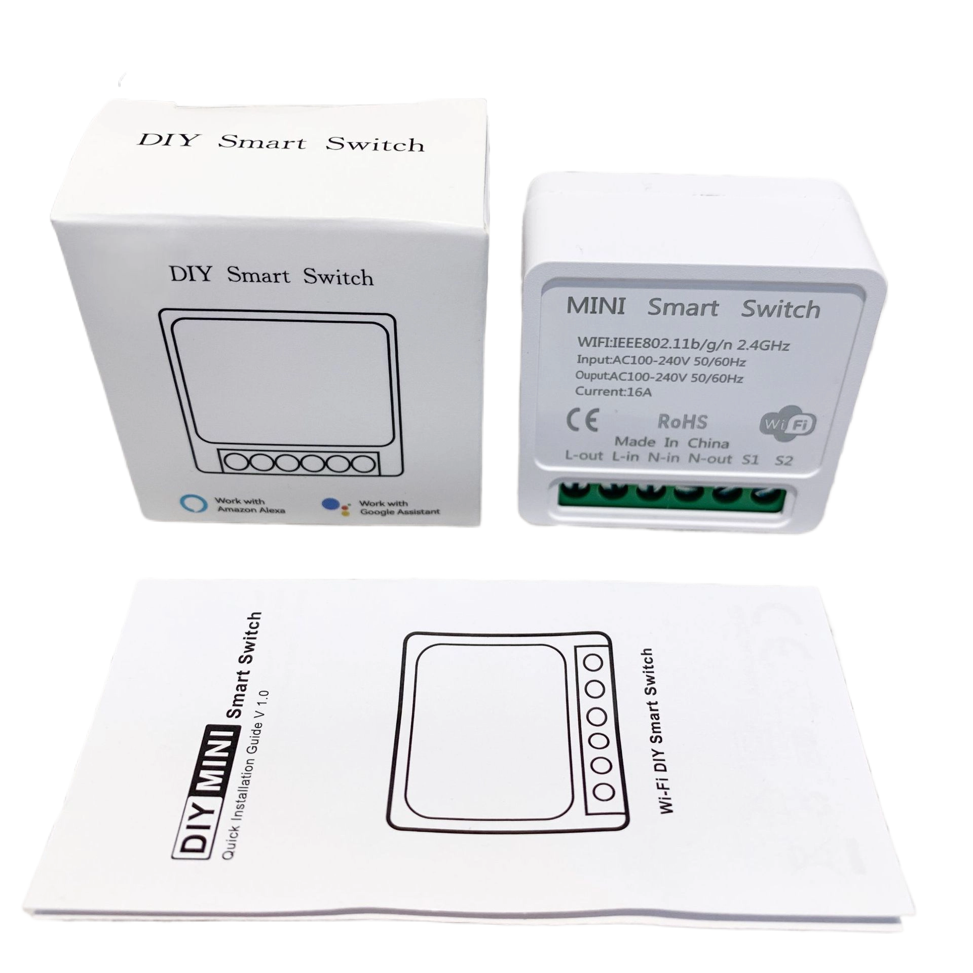 Tuya Wi-Fi Smart Light Switch Module with Flip Design Multi-Wiring Support Home Use Android App Control & Smart Voice Control · image 6