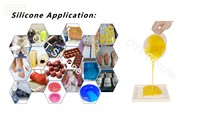 Caoutchouc de silicone liquide RTV-2 pour la fabrication de moules en pierre/béton Caoutchouc de silicone RTV-2
