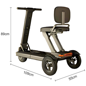 Scooter Elettrico Smart per Anziani, 170W, Pieghevole, Stile Moderno, Originale, Scooter Elettrico a 3 Ruote - Product Image 4