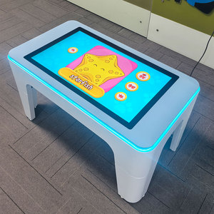 Table tactile numérique étanche pour intérieur avec écran LCD de 32 pouces, écran tactile LED, jeux éducatifs, table tactile - Product Image 1