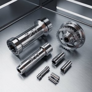 Horquilla de bicicleta de carretera de aluminio/OEM Aleación de alta calidad duradera, acabado anodizado, piezas de bicicleta directas de tamaño personalizado - Product Image 5