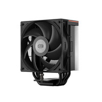 Ventilateurs de refroidissement pour processeur d'ordinateur Pccooler RT500, moniteur numérique intelligent, haute qualité, tour à 4 caloducs, plastique