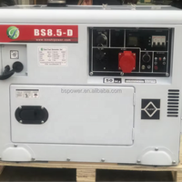 Binshi Power Générateurs à essence de type ouvert de petite taille Générateurs à double carburant GPL NG pour le camping à domicile
