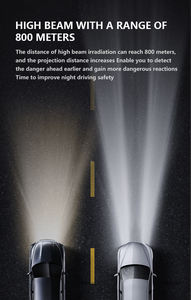 Fábrica de alta calidad Super brillante 3 pulgadas L55 Bi LED Proyector láser lente faro para <span class=keywords><strong>BMW</strong></span> Honda 12V alto para modelos de coche Corolla - Product Image 3