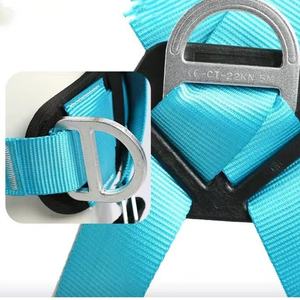 Arnés de Seguridad de Cuerpo Completo de Poliéster Duradero, Personalizable, Venta al Por Mayor Directa de Fábrica, 3 Puntos de Anclaje, Gancho Doble/Individual, Protección Contra Caídas - Product Image 4