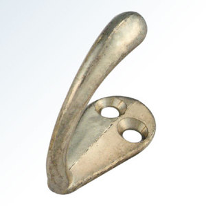 Durable Easy Install Metal Single Wall Mount Robe <b>Hook</b> Decorative <b>Hanging</b> Bracket <b>For</b> Apartment Hotel Closet Wall - Product Image 2