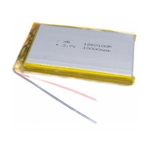 Пользовательский 1260100 10000 мАч 3,7 в литий-полимерный аккумулятор, литий-ионные аккумуляторные батареи, литий-полимерные аккумуляторы - Product Image 6