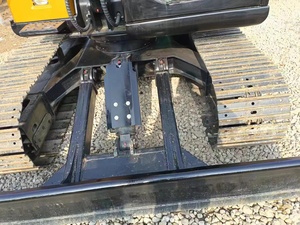 Excavadora de cadenas Sany SY75C amarilla con control inteligente, equipo de construcción hidráulico - Product Image 4