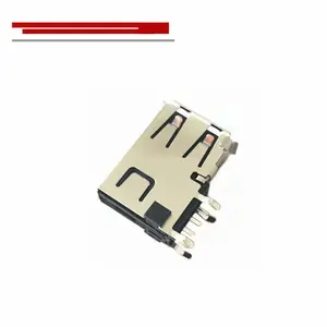 Conector USB lateral UB3119C-4SK8-4F fêmea original novo