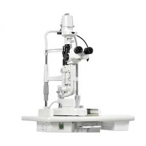 Oftalmología Lámpara de hendidura Oferta Aumento Ancho de hendidura ajustable Diseño ergonómico Luz LED Lámpara de hendidura Microscopio para Clínica Ocular - Product Image 2