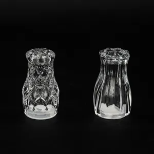 Fabrikant Zout Peper Shakers Crystal Gift Glas Spice Fles En Potten