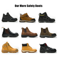 Chaussures de travail compensées en acier, pour la sécurité, bottes professionnelles de construction, bon prix