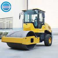Machinerie de construction, mini-compacteur diesel de 3 tonnes, rouleau compresseur routier, rouleau à asphalte à conduite assise avec pneus en caoutchouc