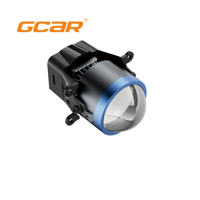 GCAR Nouveau phare antibrouillard Bi-LED de 3 pouces, blanc unique 6000K, étanche, garantie 2 ans pour la modification des voitures et des motos