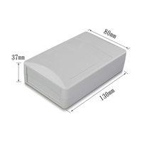 Boîtier de boîtes de projet en plastique ABS Fournitures électroniques Boîtier d'instrument électrique de bureau en plastique personnalisé OEM