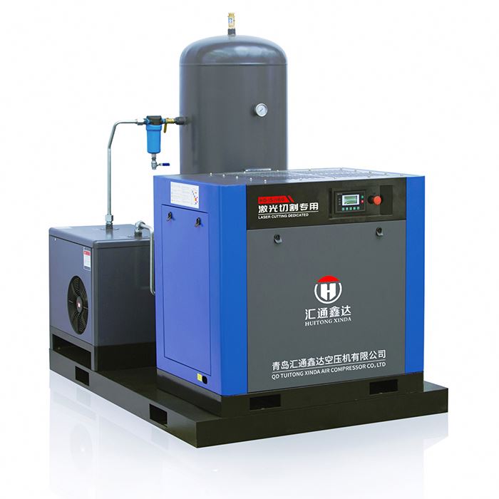 Huitong Xinda Cheap Price Compressor 500Litter Tank 11kw 15kw 22kw 16Bar Screw Air Compressor