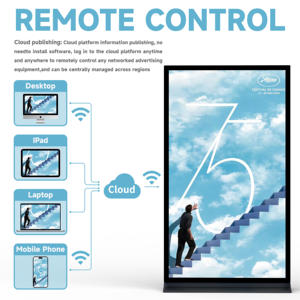 Tốt nhất bán 75 85 inch Standalone <span class=keywords><strong>LCD</strong></span> đầy đủ Màn hình hiển thị quảng cáo kỹ thuật số biển kiosk dọc màn hình quảng cáo - Product Image 5