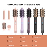 Sèche-cheveux brosse ionique professionnel OEM 101 000 tr/min pour coiffage et volume