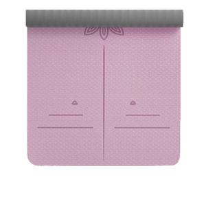 CHONGTONG Tapis de <span class=keywords><strong>yoga</strong></span> pour femmes en TPE transfrontalier 183cm de longueur 12mm d'épaisseur antidérapant double face rebond doux absorption des chocs silencieuse - Product Image 5