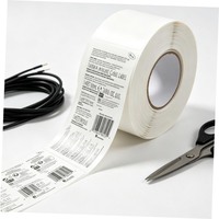 Étiquette de câble personnalisée, autocollante, en PVC, pour la classification des faisceaux de câbles d'équipements industriels