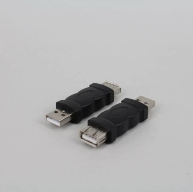 USB 2.0 Male to Female Adapter, USB a Male to Female, USB Revolving Female Adapter, Adapter, Connector